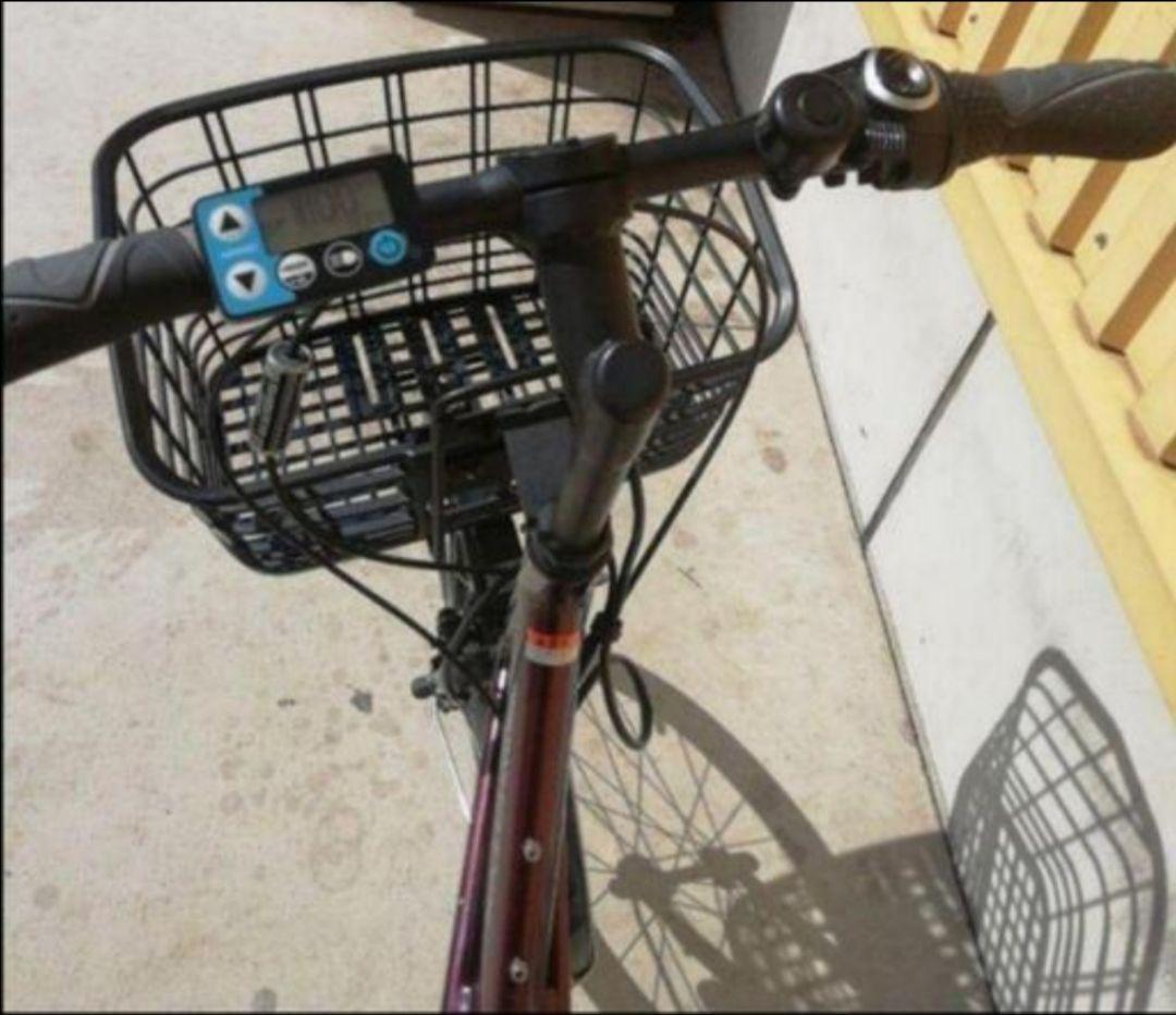 電動アシストタイプ自転車 ワインレッド(注