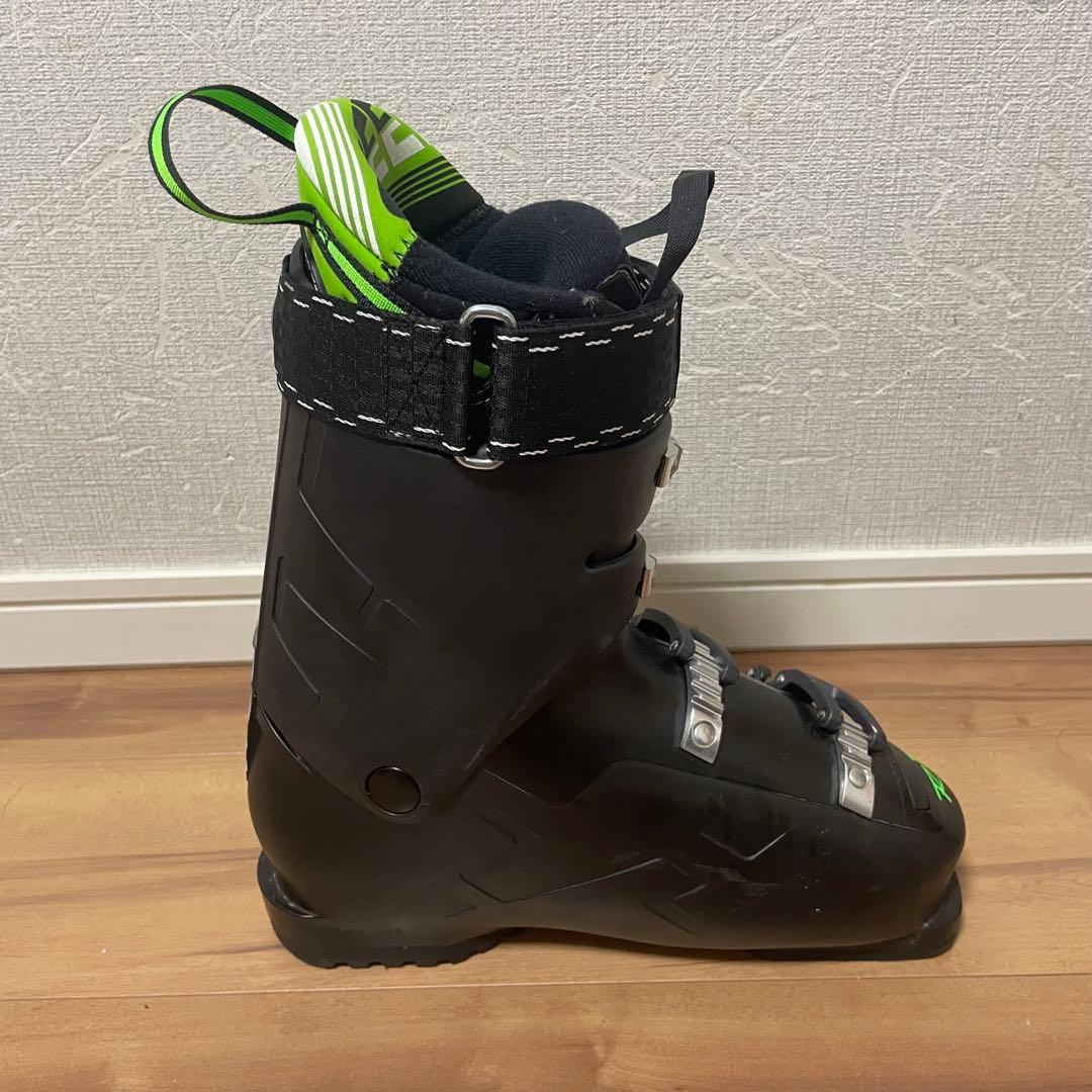 ROSSIGNOL150cm 25.5cm ストック105cm付きスキーセット