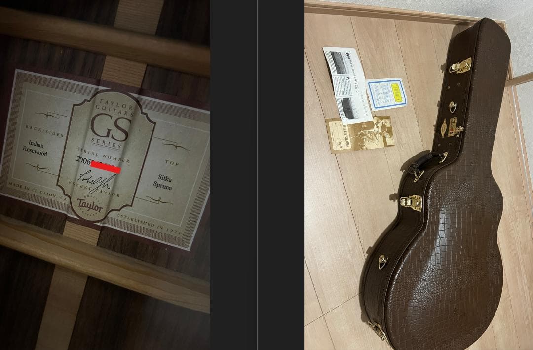 TAYLOR GS (GS8 816 同等) Fishman エレアコ テイラー