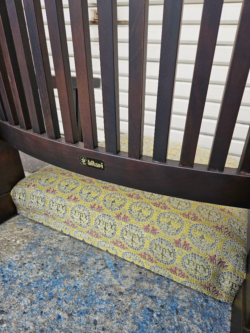 ジャパンヴィンテージ 光製作所 hikari 木製 座椅子 2脚セット 飛騨家具