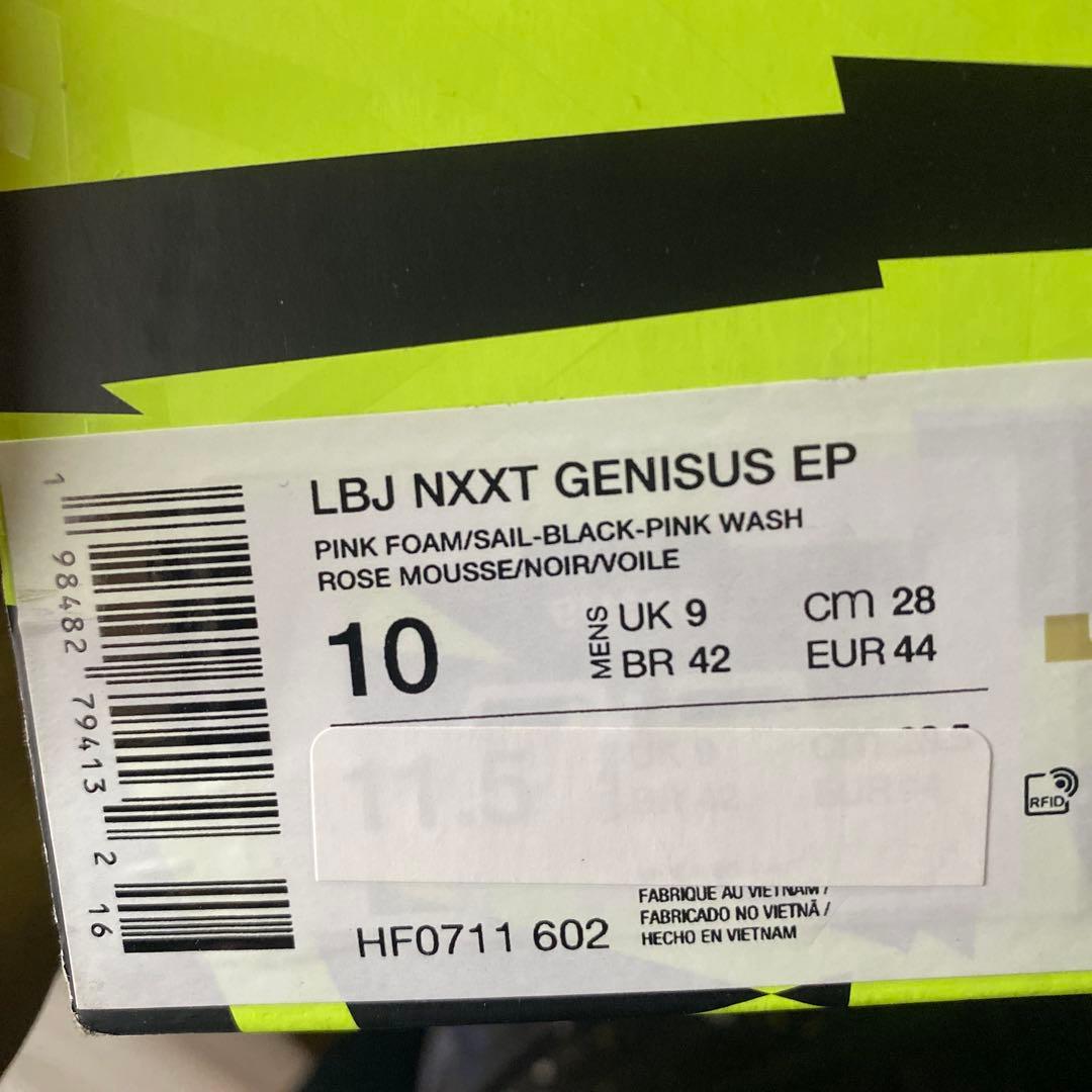 ナイキ レブロン NXXT GENISUS EP バッシュ 28cm