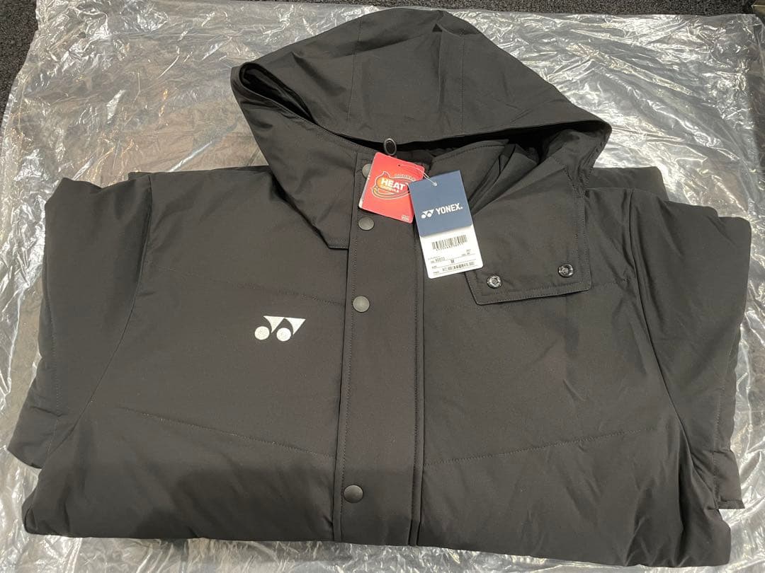 YONEXベンチコート新品未使用90073ブラック　Mサイズ