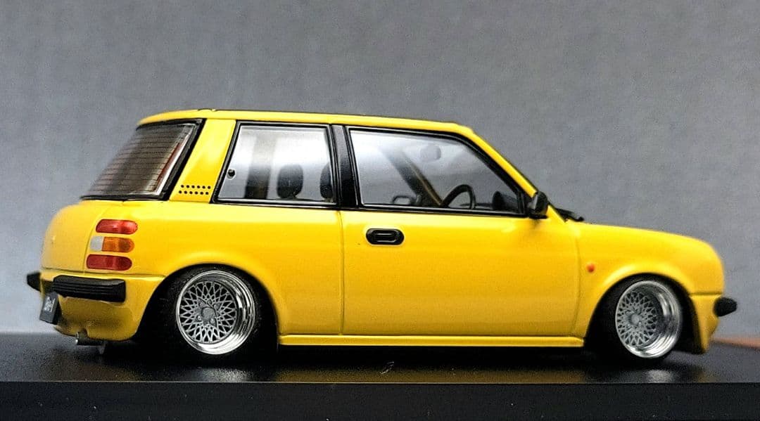 1/43　日産　Be-1改　BK10　SSR　メッシュ　アルミ製　深リム
