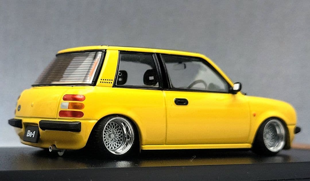 1/43　日産　Be-1改　BK10　SSR　メッシュ　アルミ製　深リム