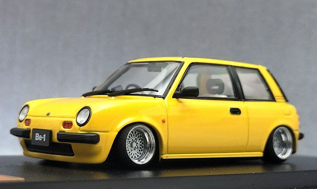 1/43　日産　Be-1改　BK10　SSR　メッシュ　アルミ製　深リム