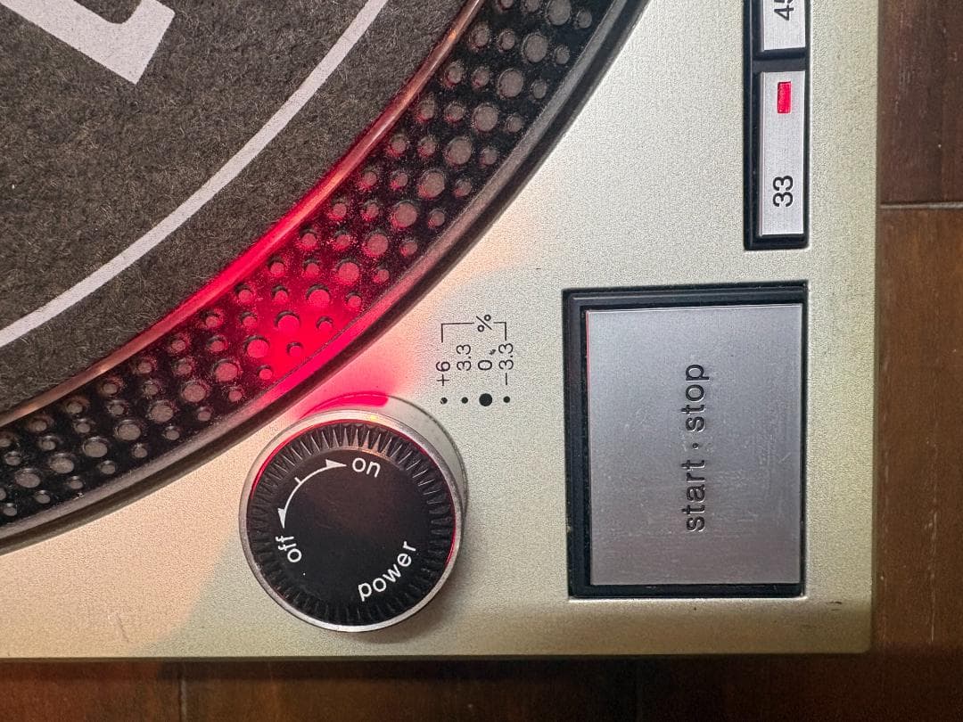 Technics SL-1200MK3D 1台のみ A 別売りで2台セットあり