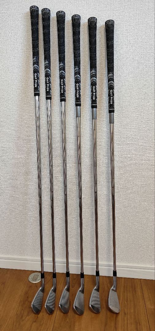 ブリジストン 221CB アイアン 5i〜PW 6本 105S 調整済み品