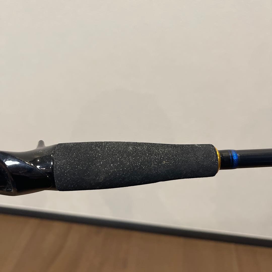 ジギングロッド 黒・青 EVAグリップ