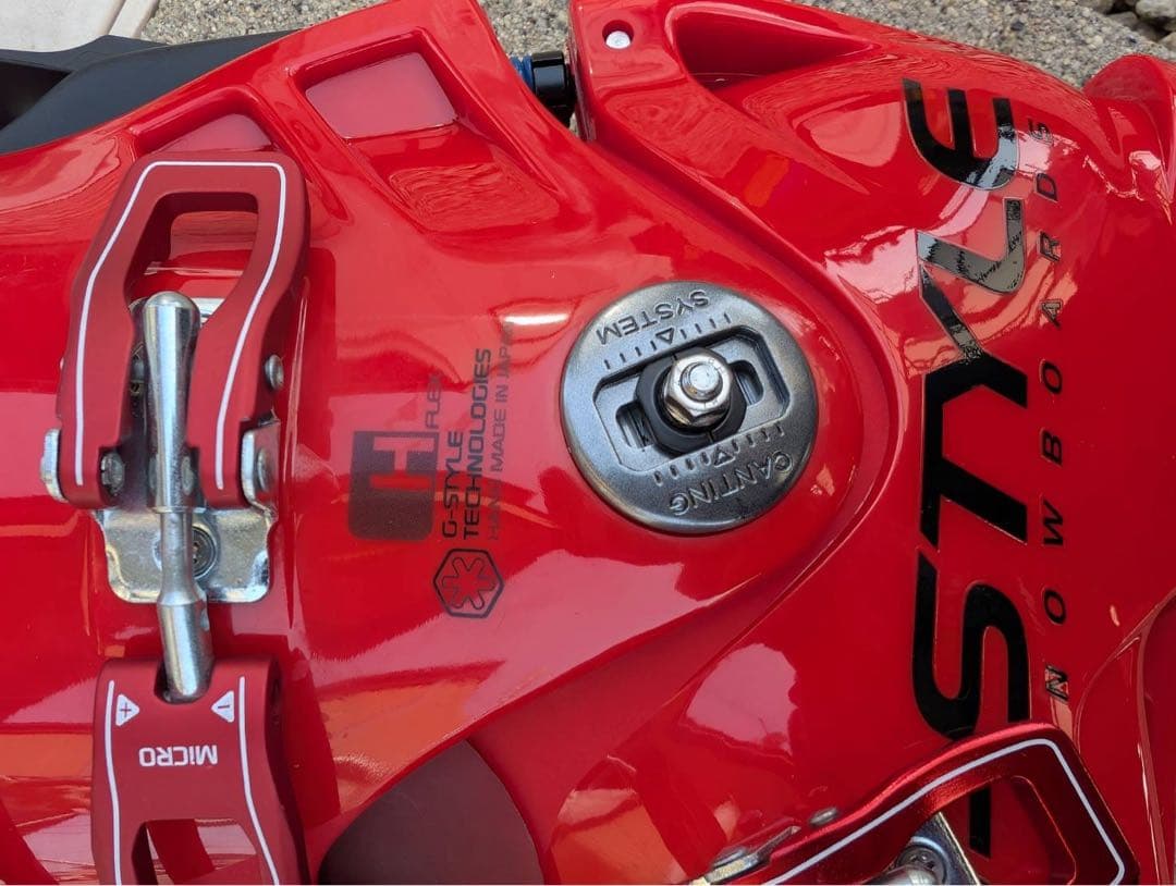 引取限定　F2スノーボード + G-STYLE ブーツ+ビンディングセット