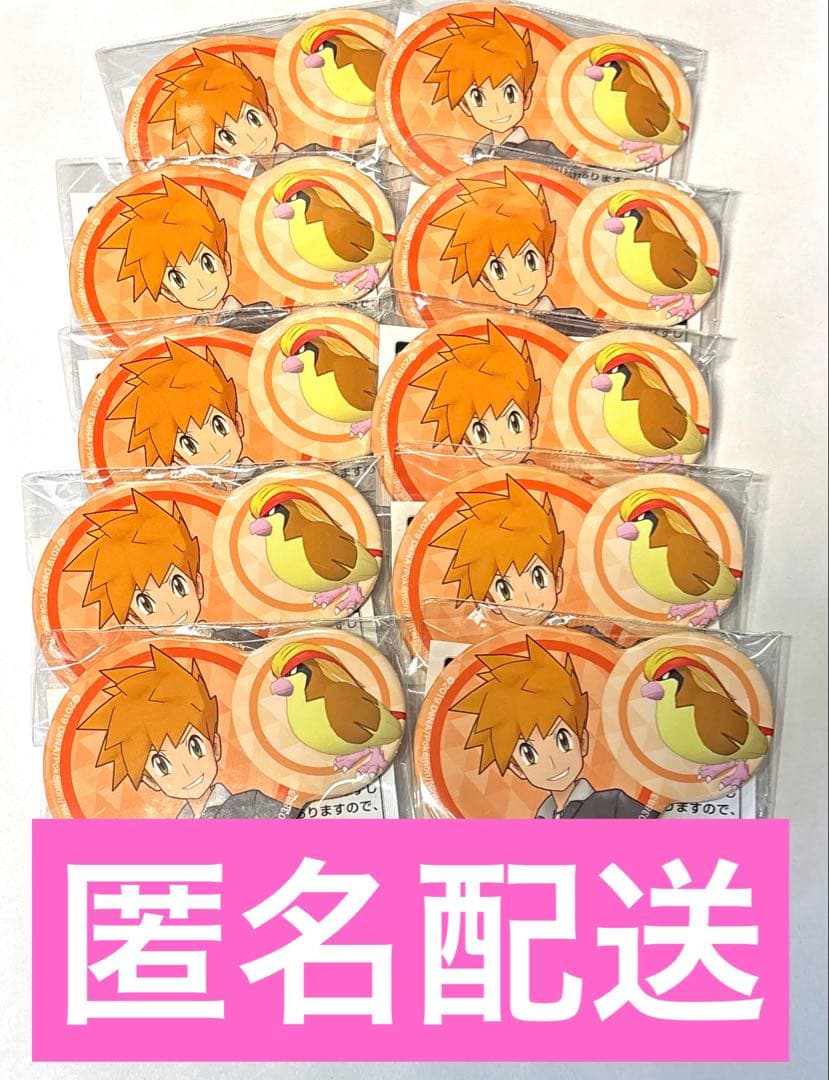 ポケモンマスターズ EX 缶バッジ グリーン & ピジョット ポケマス