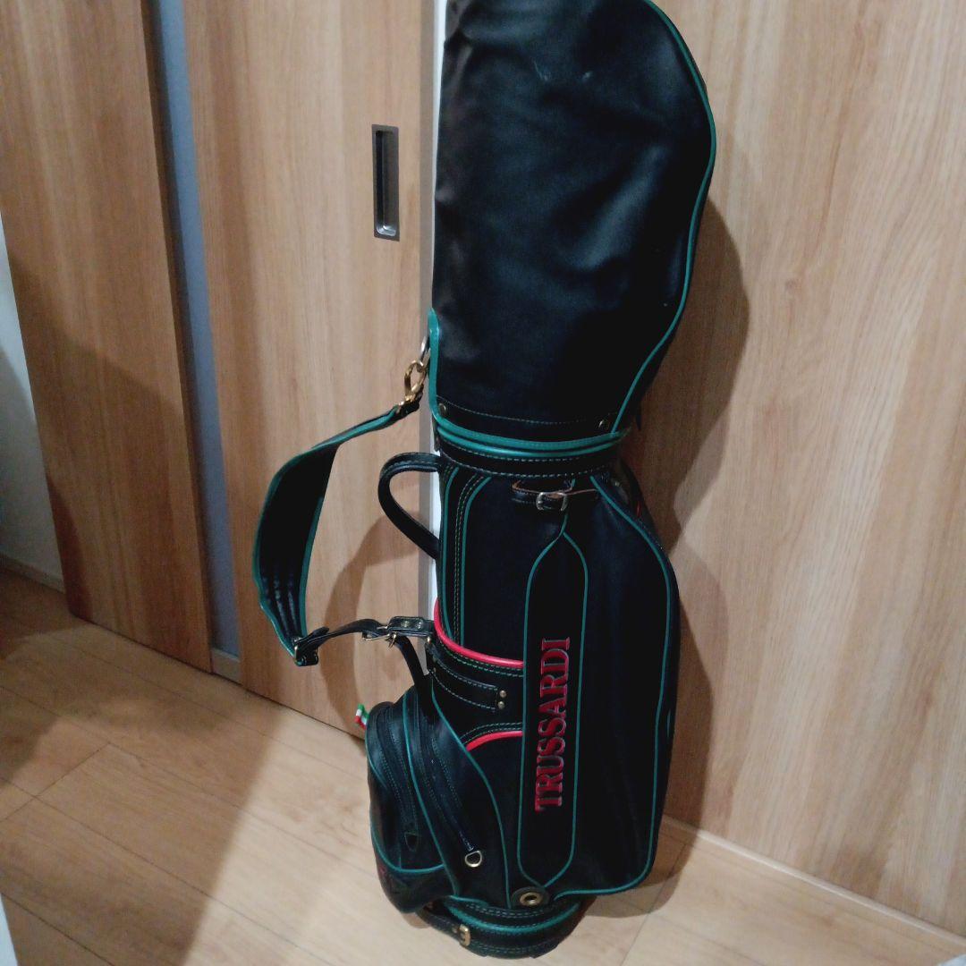 お値下レア【美品】オールドヴィンテージ　トラサルディゴルフバッグ黒