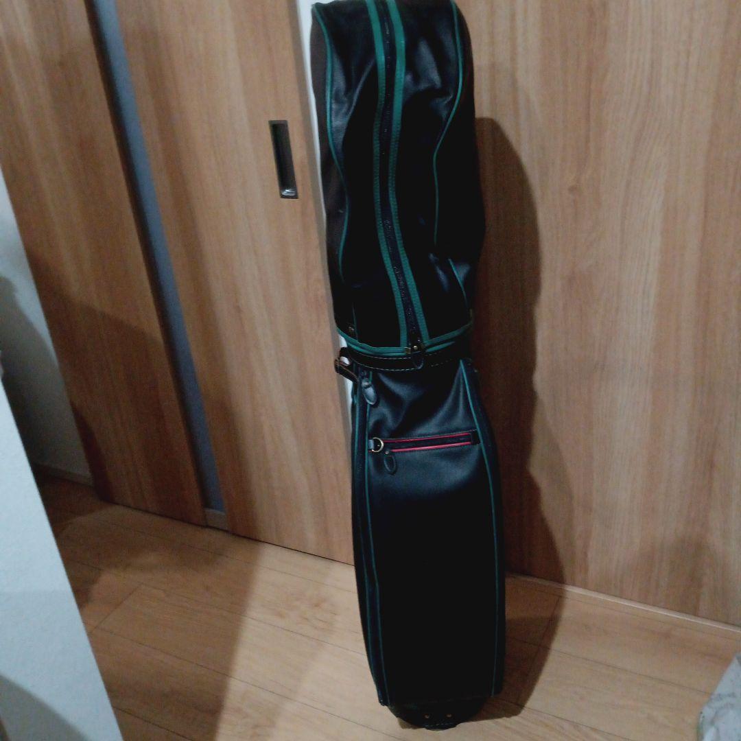 お値下レア【美品】オールドヴィンテージ　トラサルディゴルフバッグ黒