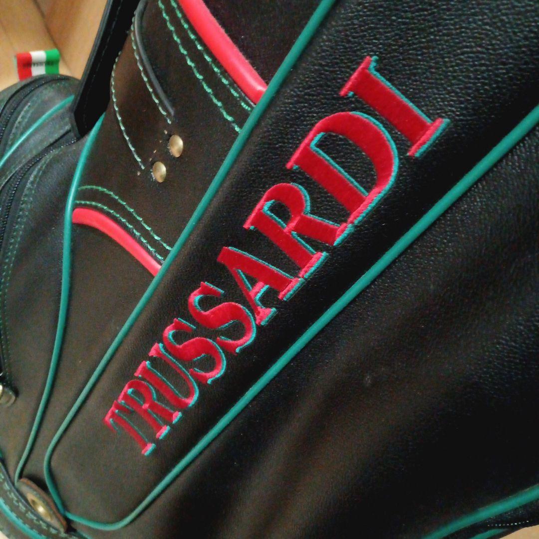 お値下レア【美品】オールドヴィンテージ　トラサルディゴルフバッグ黒