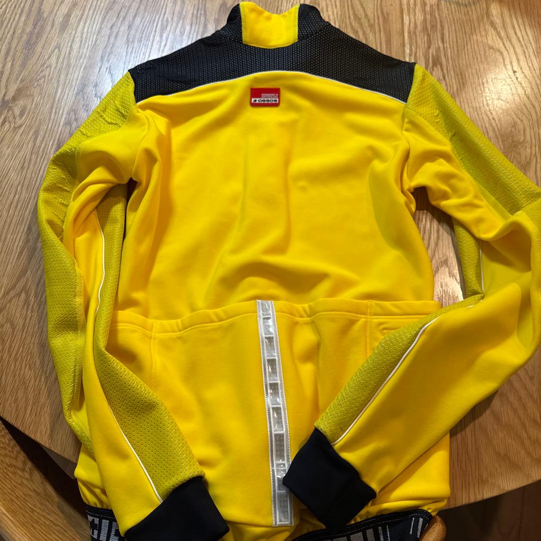 ASSOS イエロー サイクルジャケット S