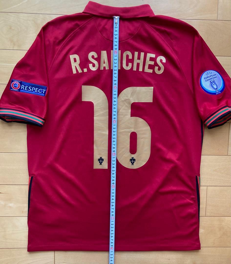 【美品】ポルトガル代表 レナト・サンチェス Euro2020 ユニフォーム