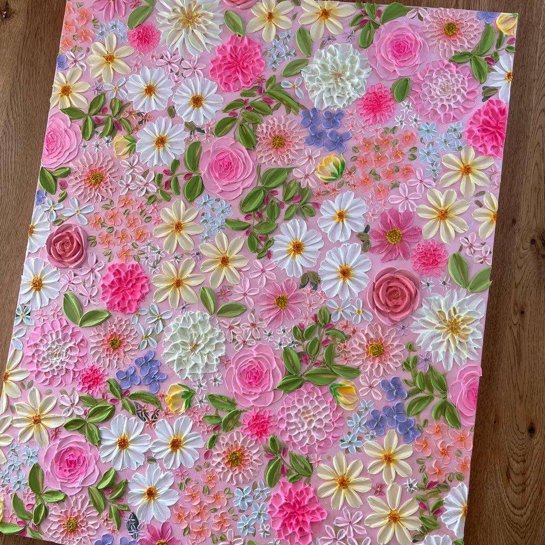 アートパネル 大型キャンバス 壁掛けアート 花の絵 花柄 ボタニカル 花図鑑 花