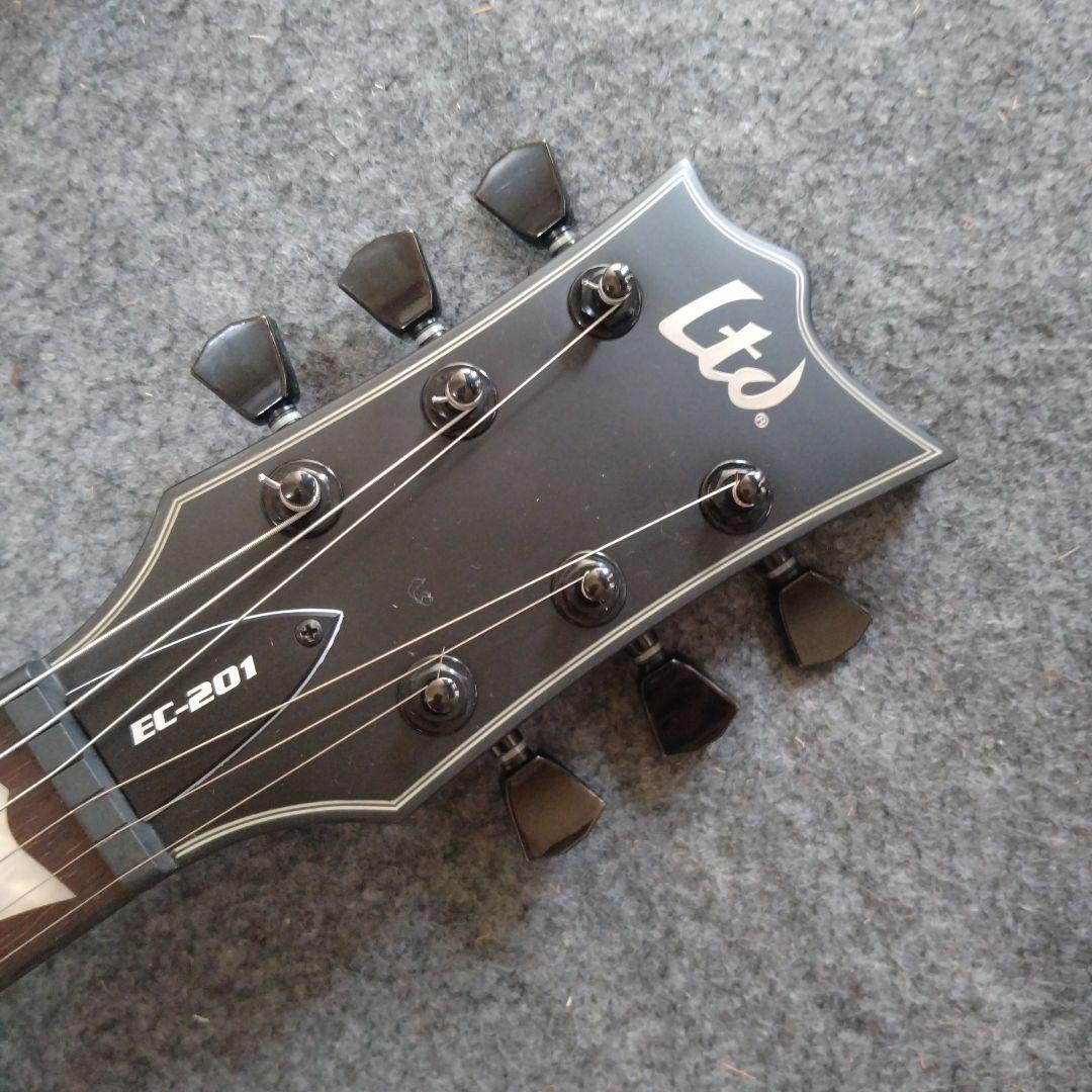 レア品 LTD EC-201 ブラック　コイルタップ 最安値　マッドブラック