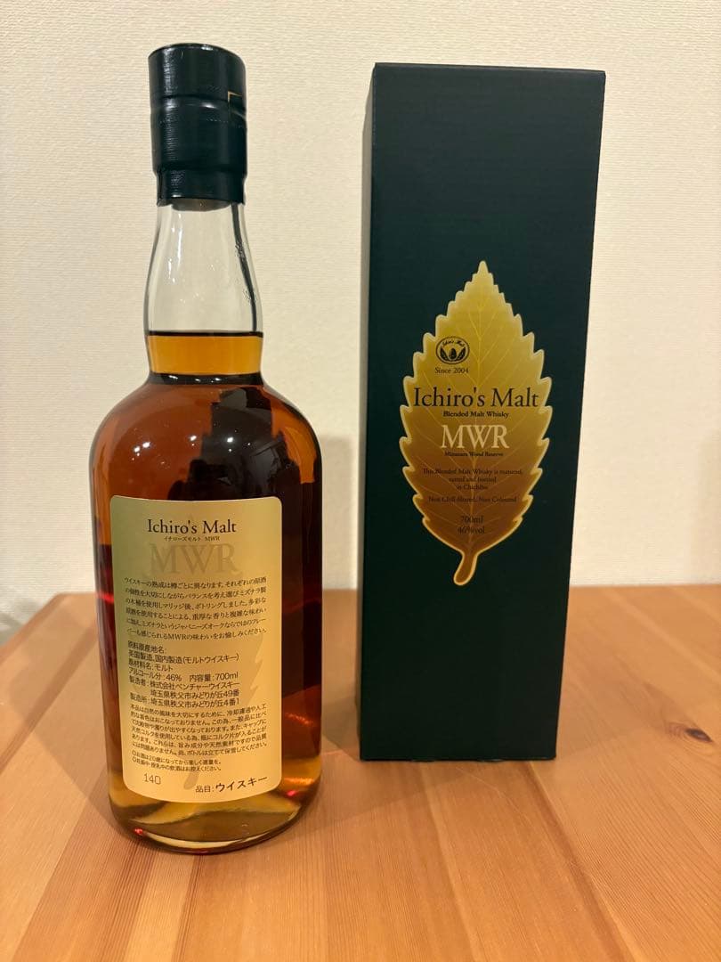 Ichiro's Malt MWR イチローズモルトミズナラウッドリザーブ