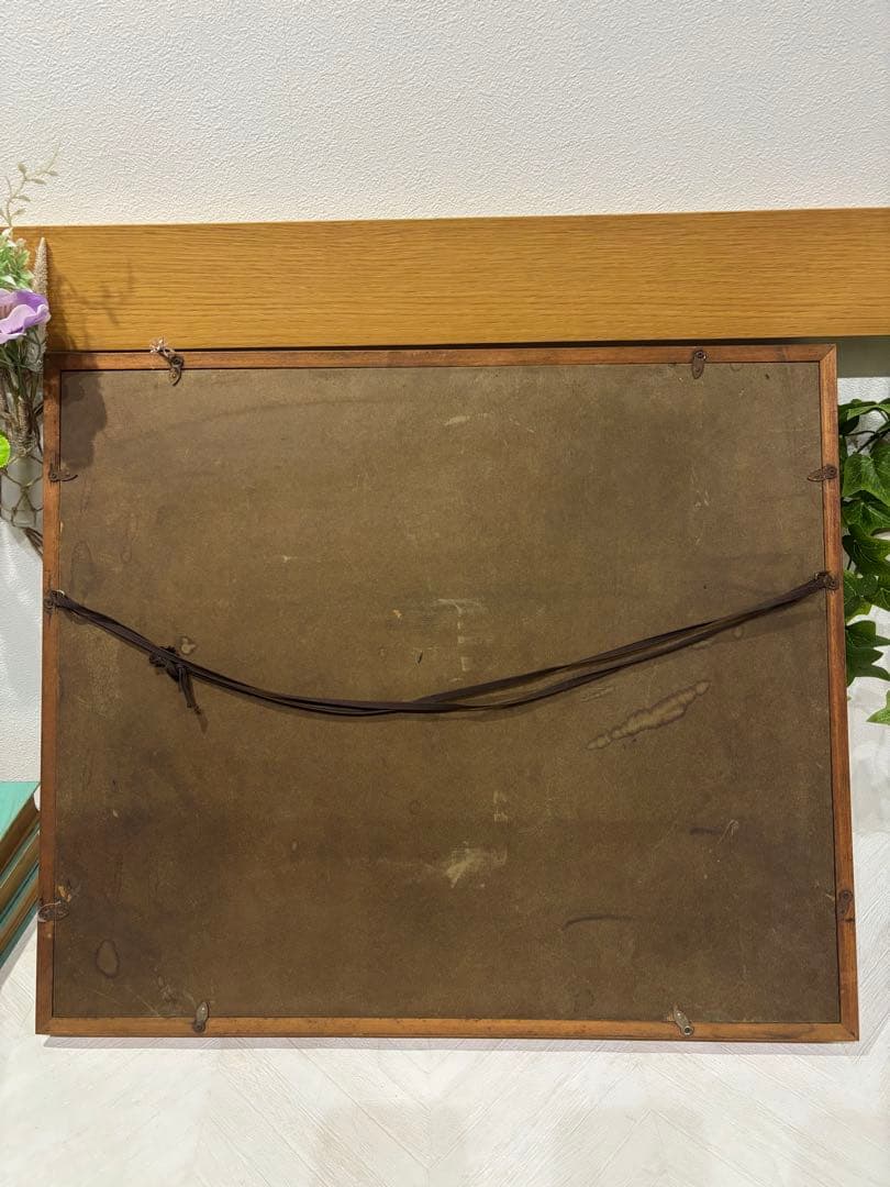 作者不明な為‼️油彩画 風景画 金色フレーム