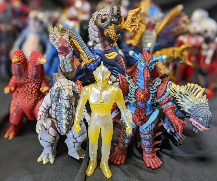 ウルトラマンメビウス＆登場怪獣・宇宙人（バンダイ）ソフビフィギュア44体セット