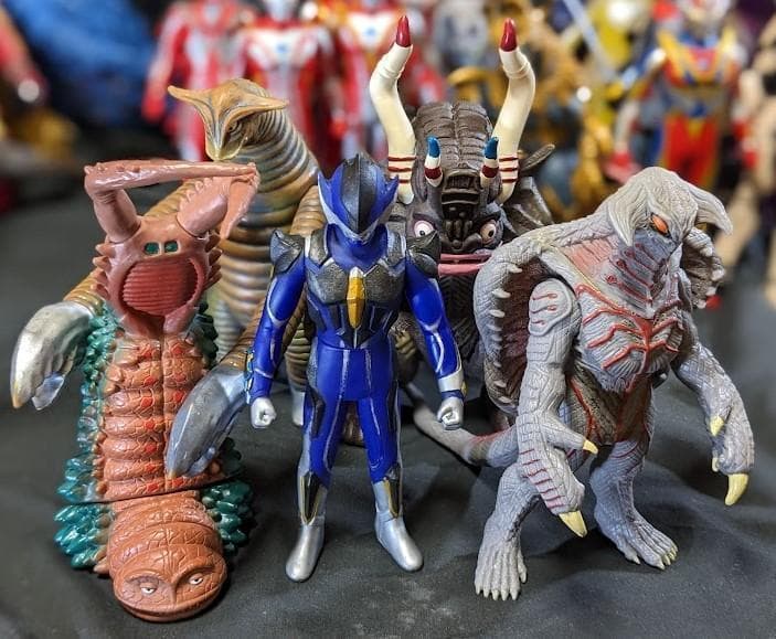 ウルトラマンメビウス＆登場怪獣・宇宙人（バンダイ）ソフビフィギュア44体セット