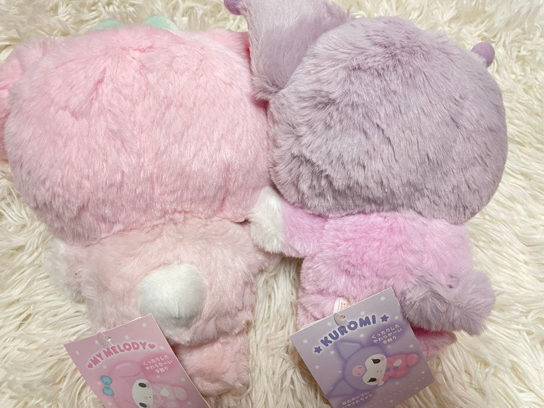 【未使用】マイメロディ　クロミ　くたくた癒しドールS 激レア