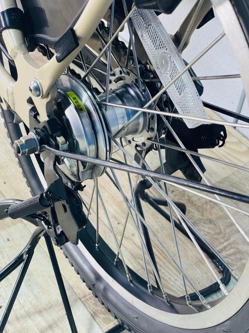 2956ブリヂストン13.2アンペア　3人乗り対応子供乗せ　電動アシスト自転車