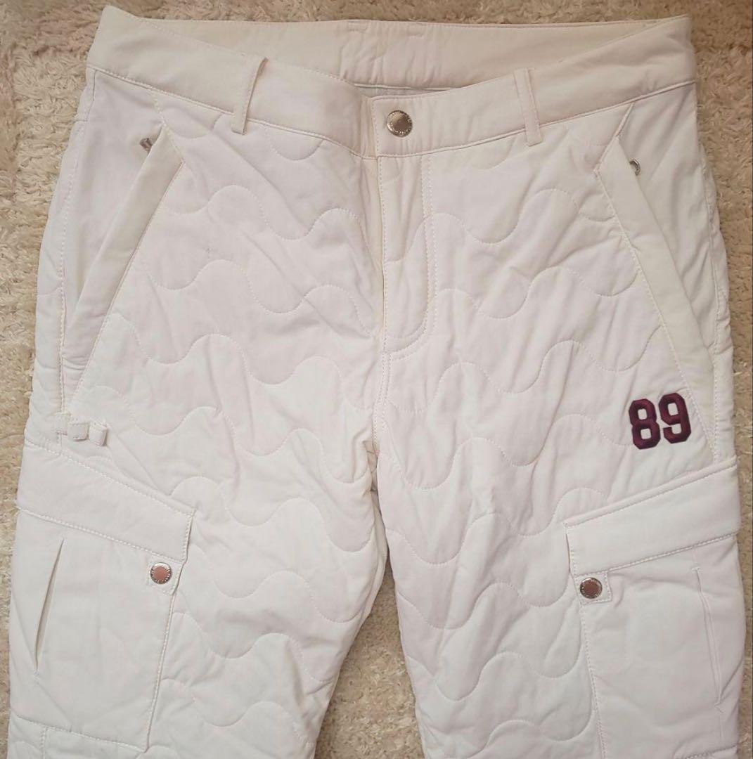 PEARLY GATES メンズ防寒パンツ ホワイト