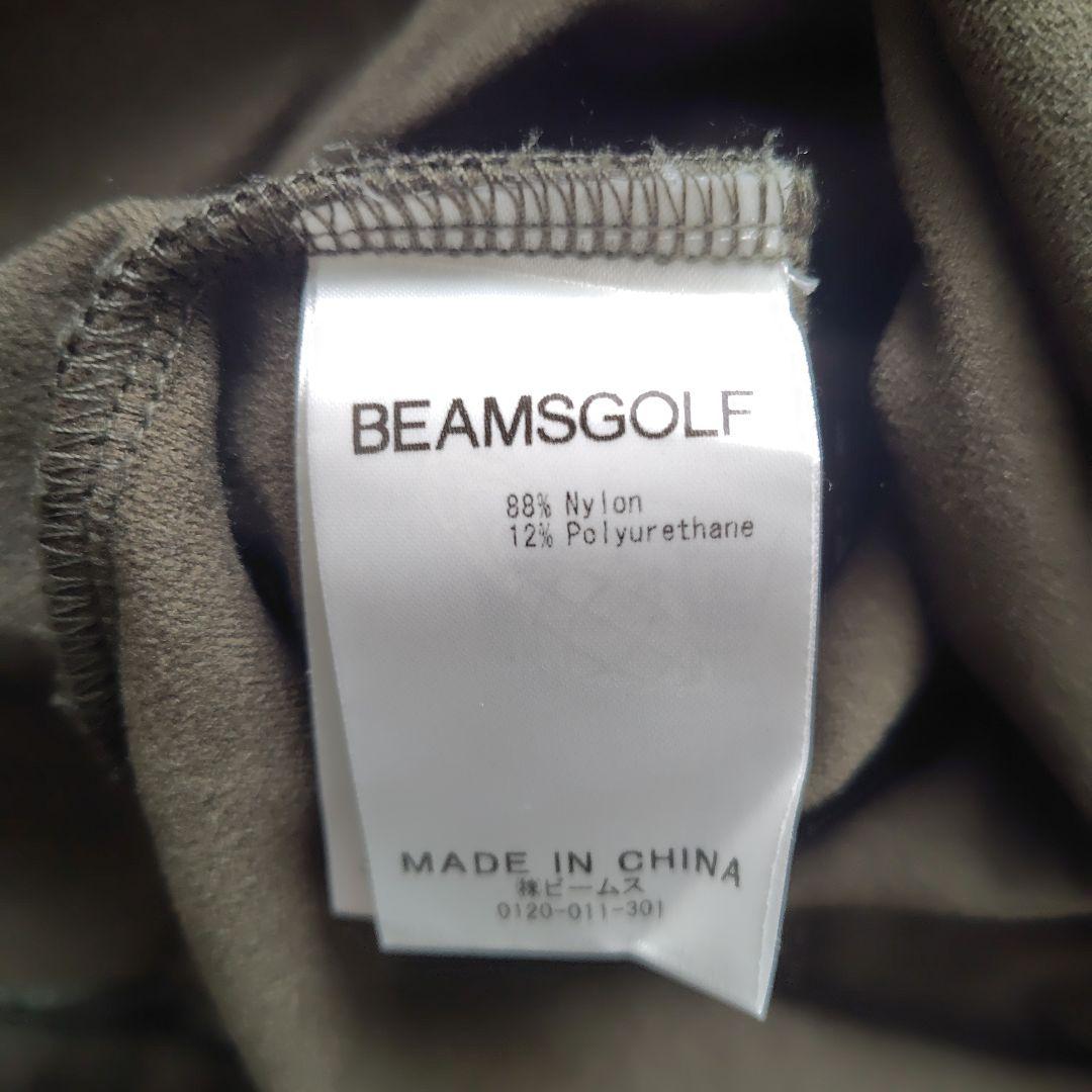 BEAMS GOLF 長袖シャツ Mサイズ オリーブ