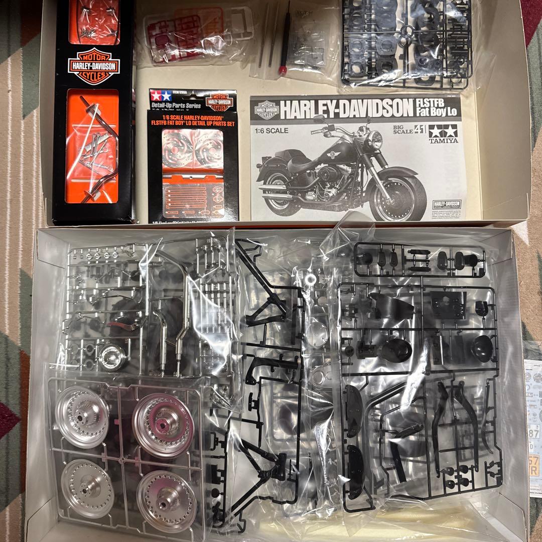 TAMIYA ハーレーダビッドソン FLSTFB Fat Boy Lo