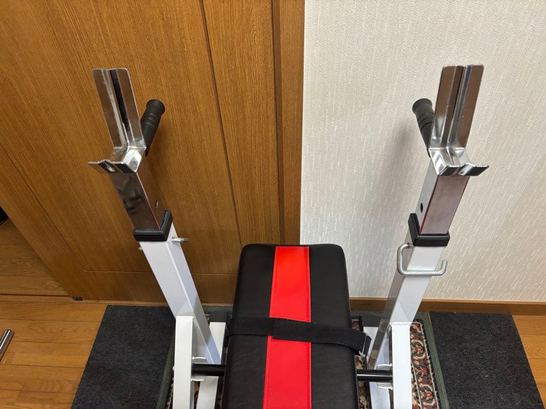 iROTEC ベンチプレスセットEZバー 引取り限定