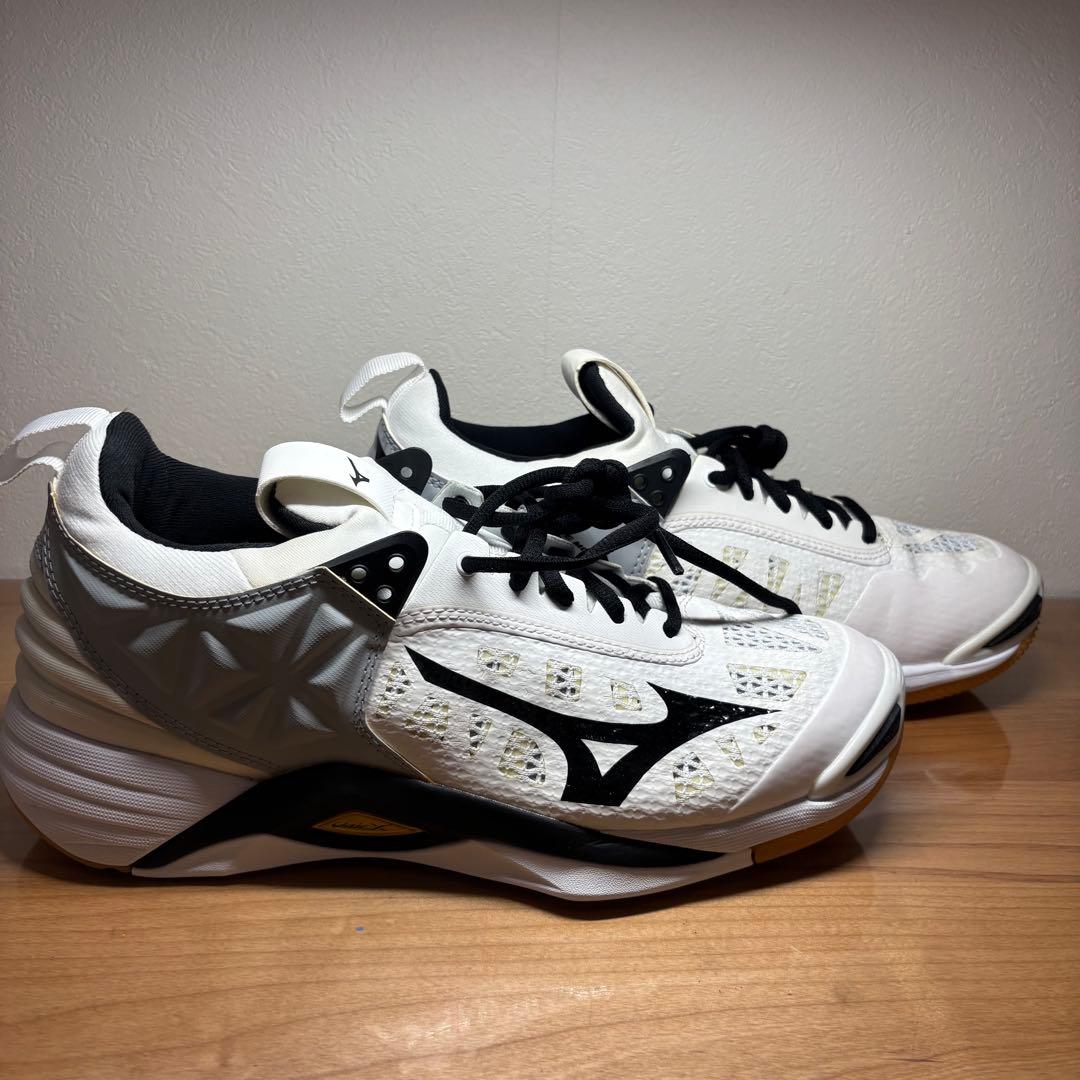 【未使用級】ミズノ　ウエーブモーメンタム エリート　　バレーシューズ　26.5