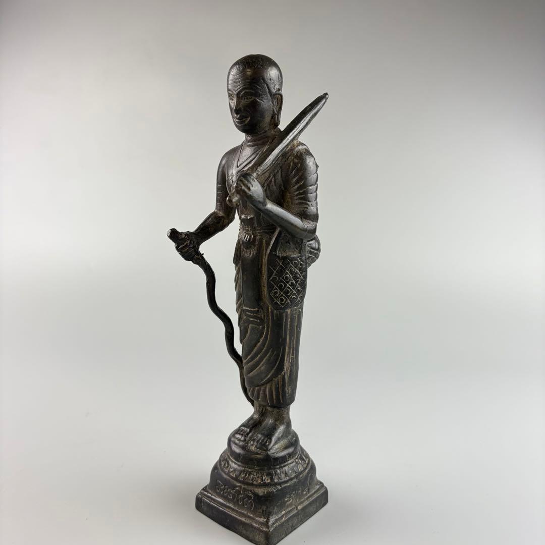 時代物 神将 立像 銅 仏教美術 銅器 仏教 宗教 密教