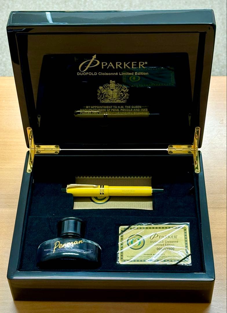 限定No.７▪️新品▪️PARKER万年筆 デュオフォールド・クロワゾネ