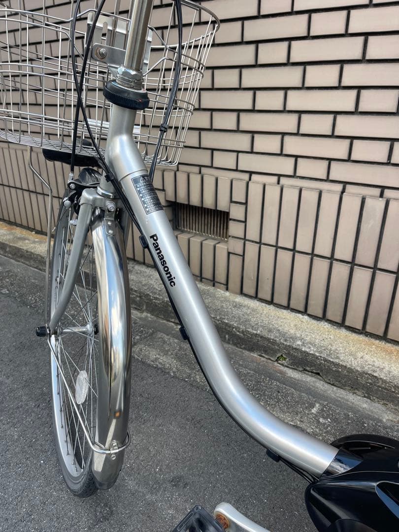 Panasonic 電動アシスト自転車 シルバー