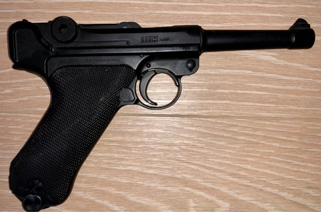 タナカ　ルガーp08 ABS ガスガン　中古