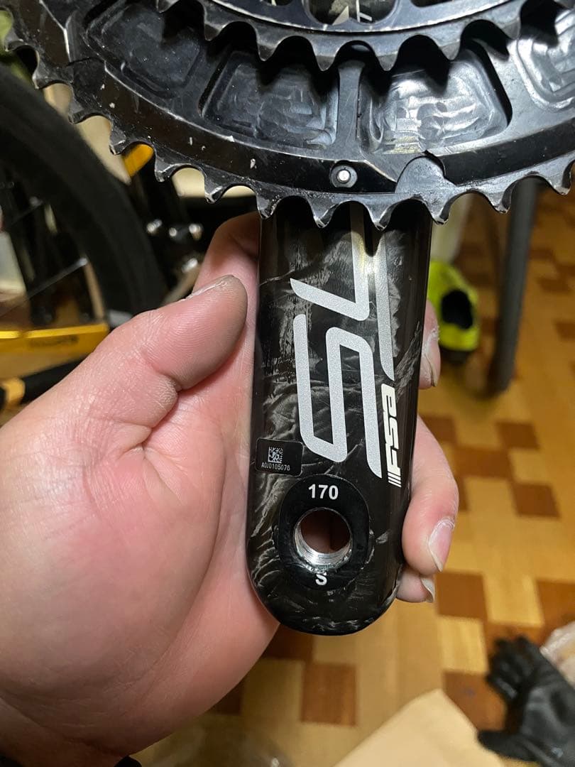 FSA SL-K Qring ホローテクト カーボンクランクセット