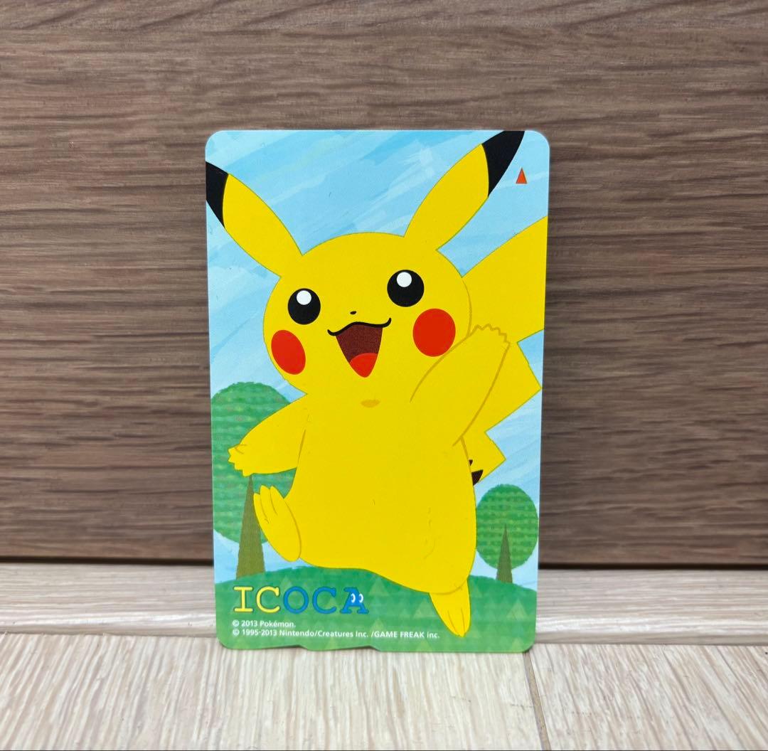 ポケモン ピカチュウ 交通系カード ICOCA イコカ