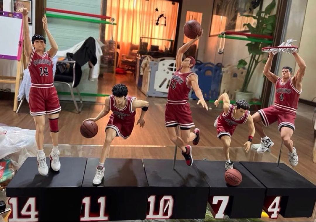 SLAM DUNK スラムダンク  5体 フィギュア ガレージキット