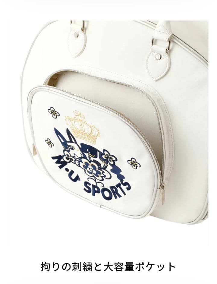 M.U SPORTS ゴルフ ボストンバッグ