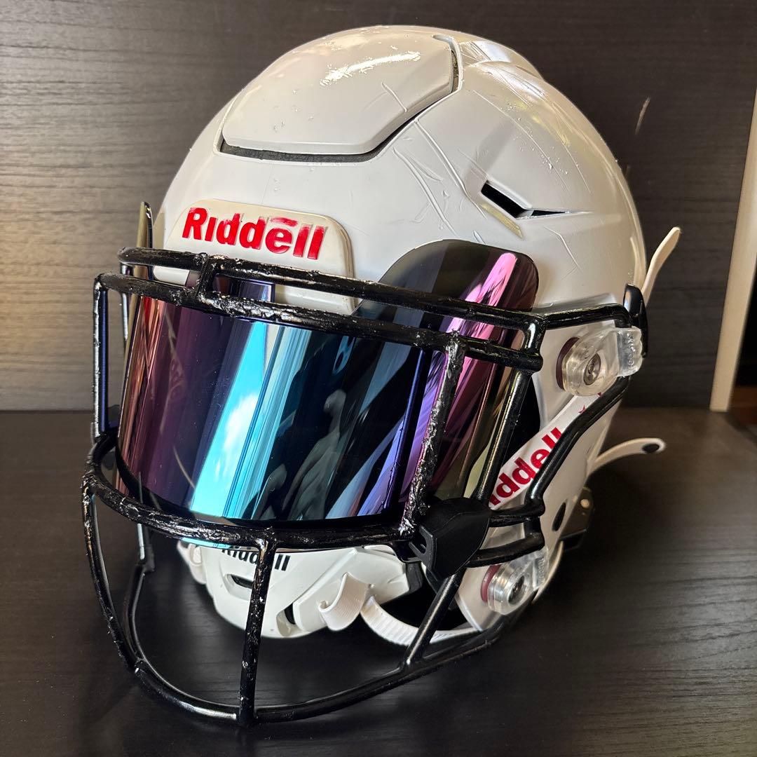 Riddell“speed flex”アイシールド付 Lサイズ フル装備