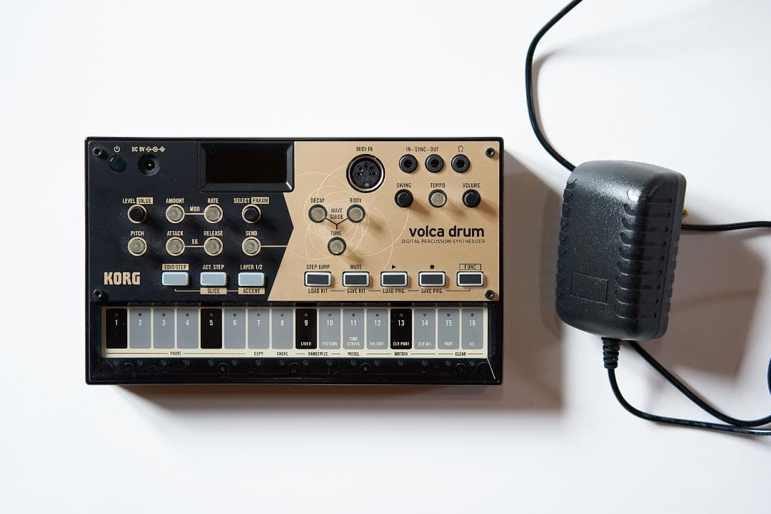 KORG volca drum デジタル・パーカッション・アダプター付
