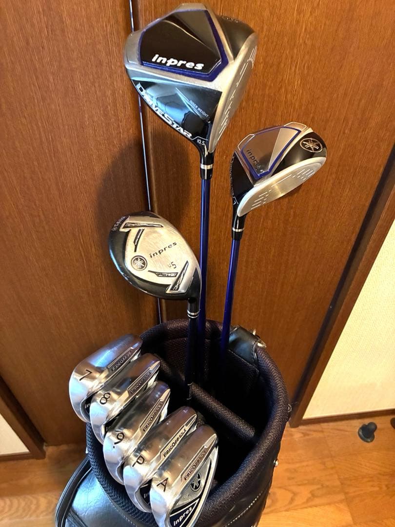 【美品】YAMAHA inpres クラブセット　ゼクシオバッグ付！！お得です！