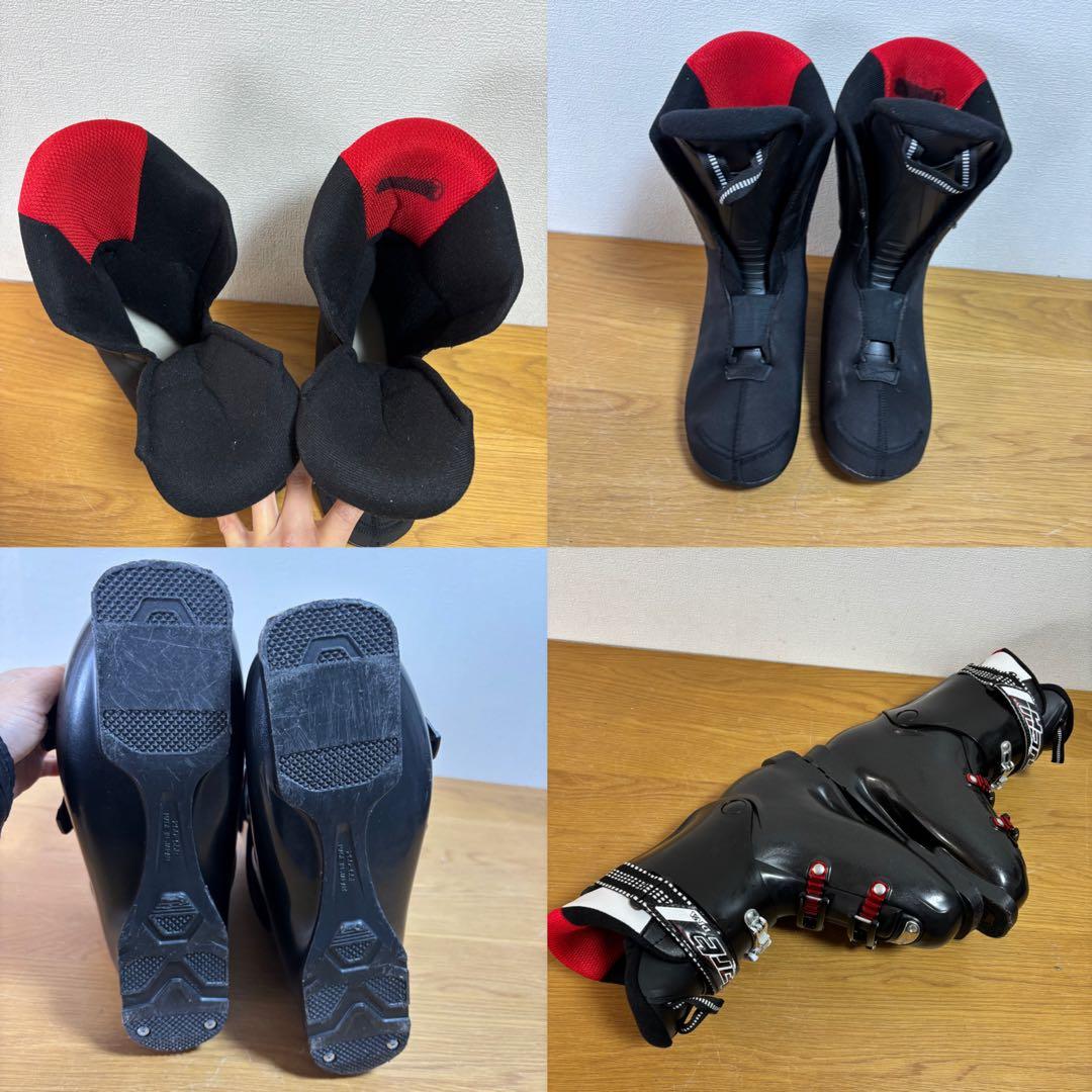 Hartメンズスキーセット LEKI伸縮ストック付159cm 26〜26.5cm