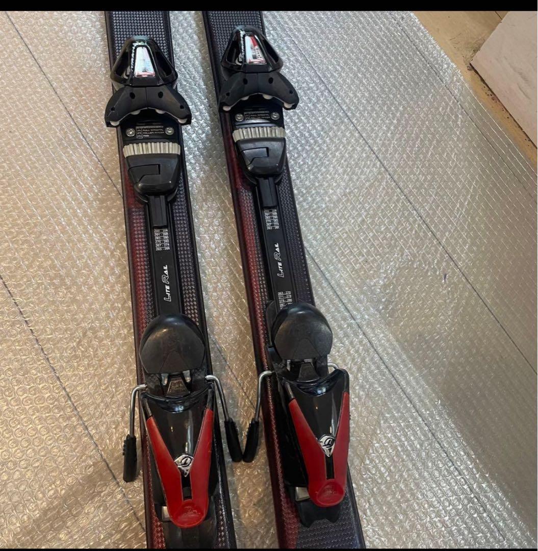 Hartメンズスキーセット LEKI伸縮ストック付159cm 26〜26.5cm