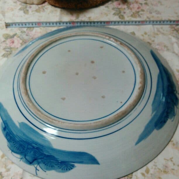 明治時代　飾り大皿　46㌢