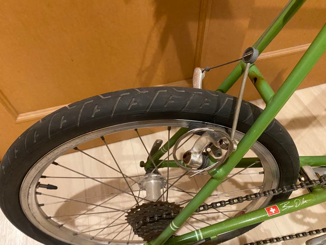 Bruno ミニベロロード 中期20インチ グリーン