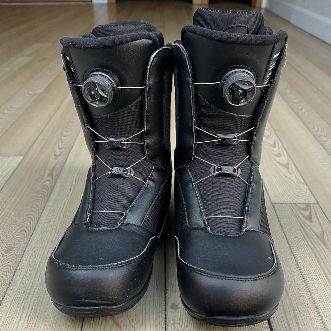 24-25最新モデル✨使用頻度少❣️K2 MARKET 27.5cm スノボブーツ