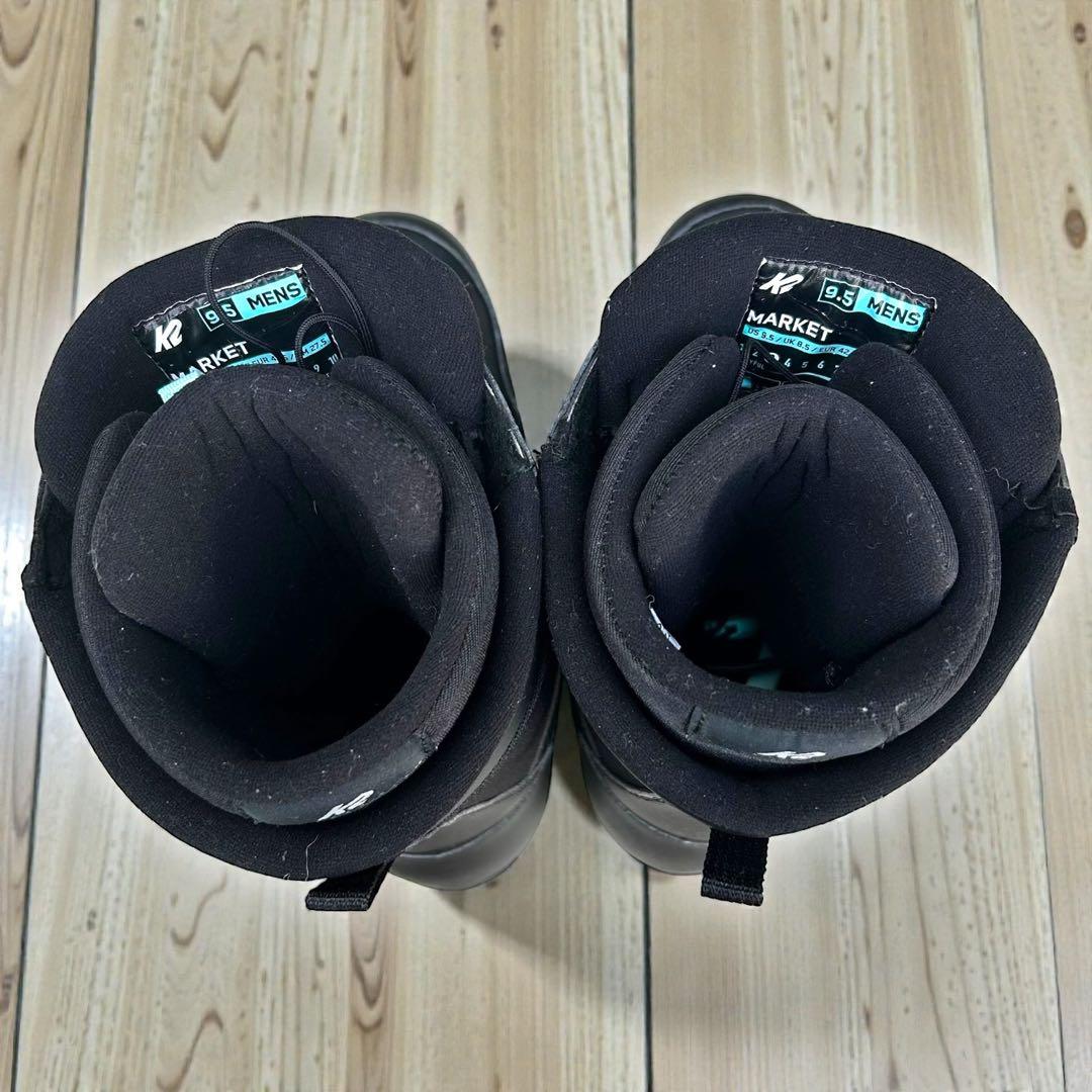 24-25最新モデル✨使用頻度少❣️K2 MARKET 27.5cm スノボブーツ