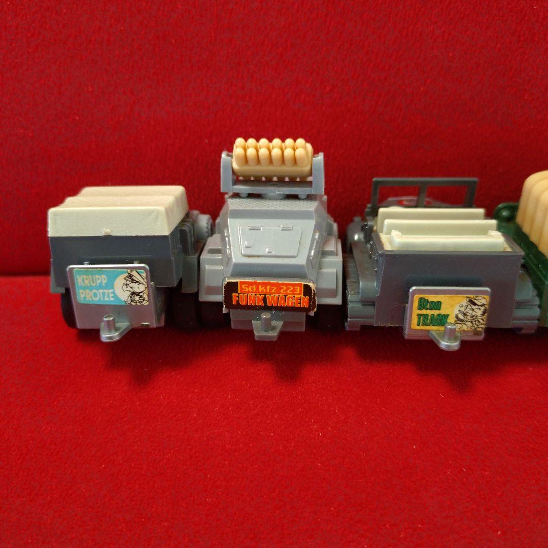 40年前　コンバットチョロQ 7台セット ◯クリーニング済み